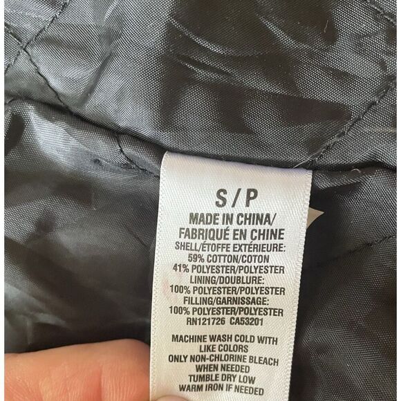 Aeropostale Women’s Full Zip Hoddie Jacket Small Brown Pockets Belted Thumbhol - Picture 9 of 9